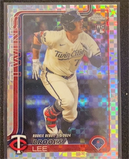 2024 Topps Chrome #TBD Brooks Lee — front
