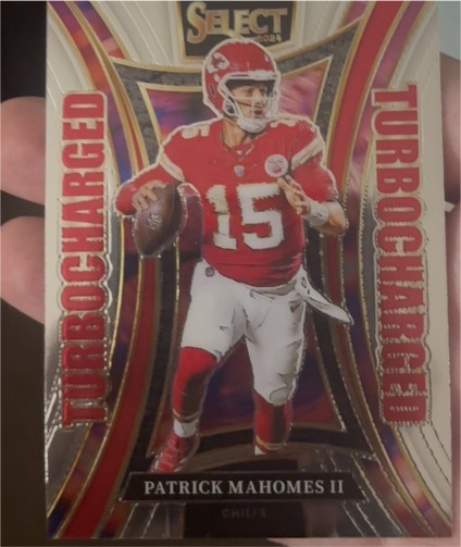 2021 Panini Select #Turbocharged Patrick Mahomes II — front