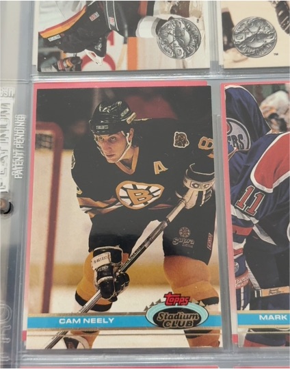 1991 Topps Stadium Club #131 Cam Neely — front