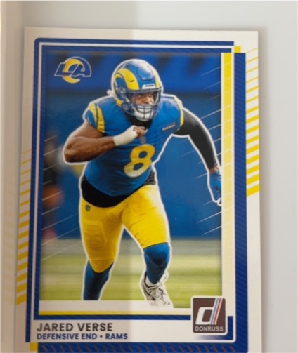 2023 Donruss #8 Jared Verse — front