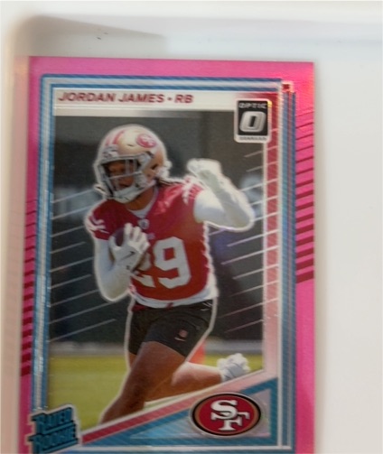2021 Donruss Optic #279 Jordan James — front