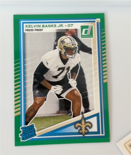 2021 Donruss #270 Kelvin Banks Jr. — front