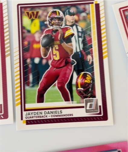 2023 Donruss Jayden Daniels — front