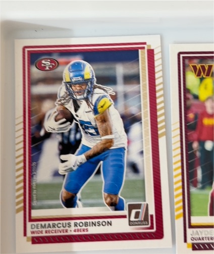2022 Donruss #343 DeMarcus Robinson — front