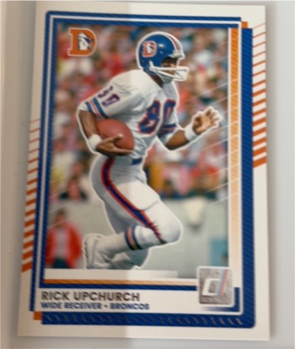 2020 Donruss #D-1 Rick Upchurch — front