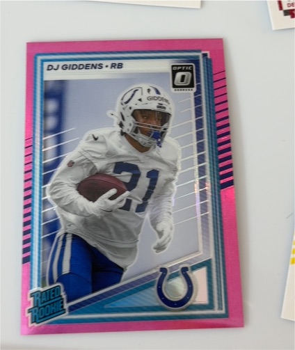 2023 Donruss Optic #213 DJ Giddens — front