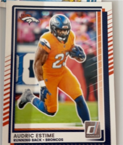 2023 Donruss #10 Audric Estime — front