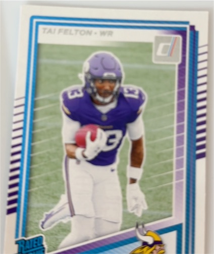 2021 Donruss #331 Tae'Quan Felton — front