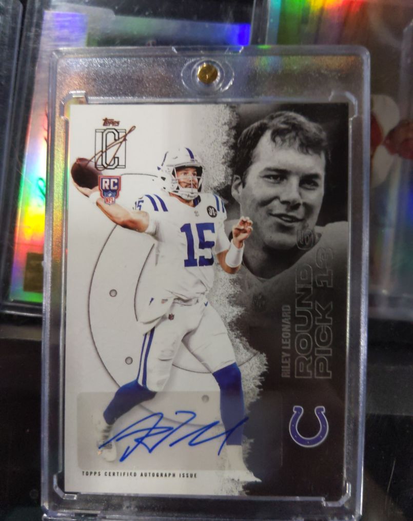 2022 Topps Rookie Debut #RC Riley Leonard — front