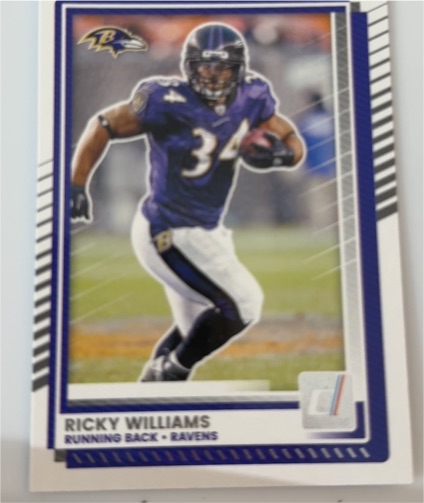 2020 Donruss #L1 Ricky Williams — front