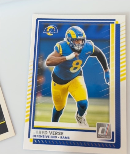 2022 Donruss #8 Jared Verse — front