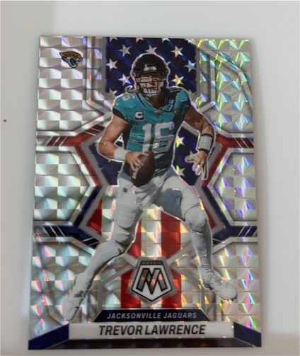 2021 Panini Mosaic #16 Trevor Lawrence — front