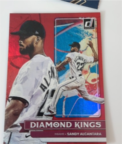 2021 Donruss Diamond Kings #DK-14 Sandy Alcantara — front