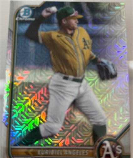 2022 Bowman Chrome #BCP-22 Euribiel Angeles — front