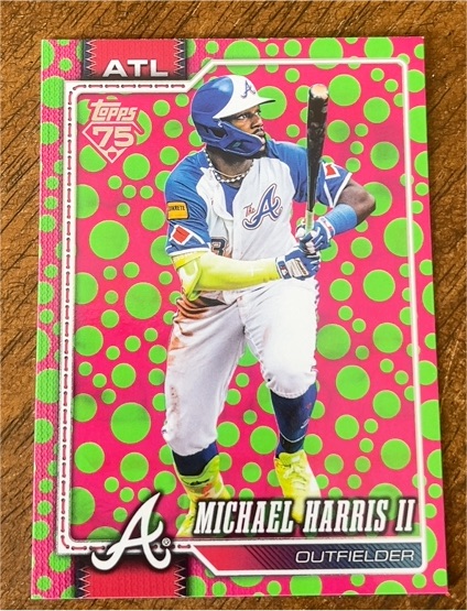 2022 Topps 75th Anniversary #ATL-75 Michael Harris II — front