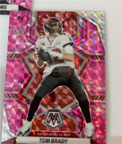 2021 Panini Mosaic Super Bowl LV MVP #MS Tom Brady — front