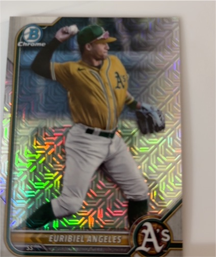 2022 Bowman Chrome #BCP-FA Furibiel Angeles — front