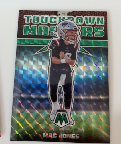 2021 Panini Mosaic Touchdown Masters #TM-MJ Mac Jones — front