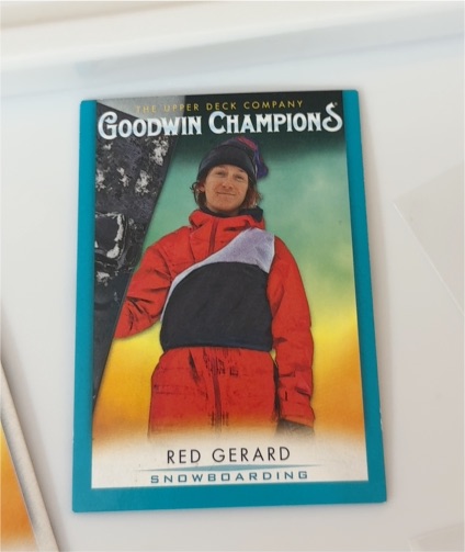 2018 Upper Deck Goodwin Champions Red Gerard — front