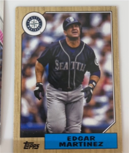 1990 Topps #300 Edgar Martinez — front