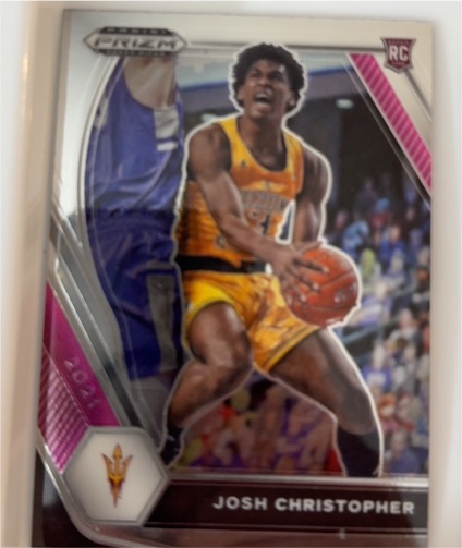 2021 Panini Prizm #202 Josh Christopher — front