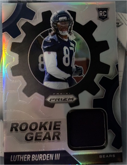 2023 Panini Prizm Rookie Gear #Luther Burden III — front