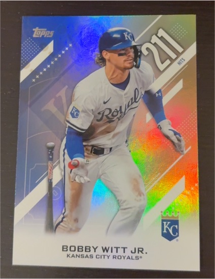 2023 Topps #211 Bobby Witt Jr. — front