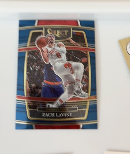 2020 Panini Select #8 Zach LaVine — front