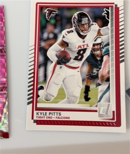 2021 Donruss #8 Kyle Pitts — front