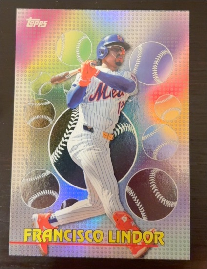 2021 Topps #12 Francisco Lindor — front