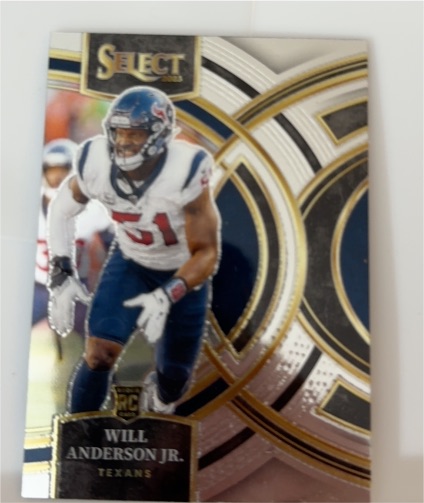 2022 Select #Will Anderson Jr. Houston Texans — front