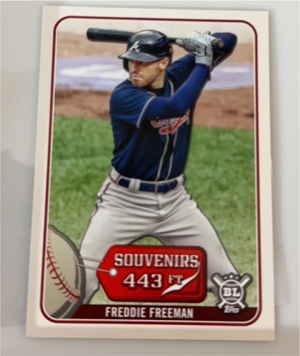 2023 Topps Big League Souvenirs #BL-443 Freddie Freeman — front