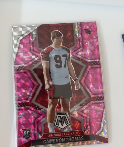 2021 Mosaic #97 Cameron Thomas — front