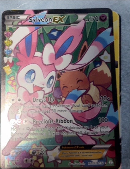 2014 Pokémon XY #032 Sylveon EX — front