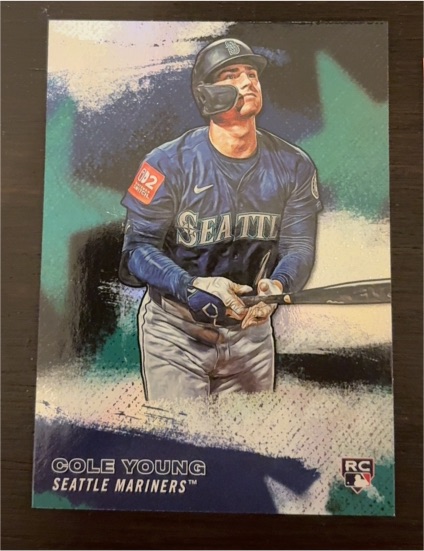 2022 Topps Now #02 Cole Young — front