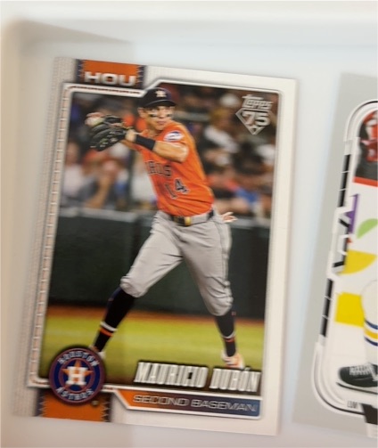 2022 Topps 75th Anniversary #HOU-4 Mauricio Dubon — front
