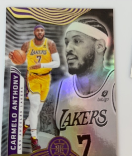 2021 Panini Court Kings #7 Carmelo Anthony — front