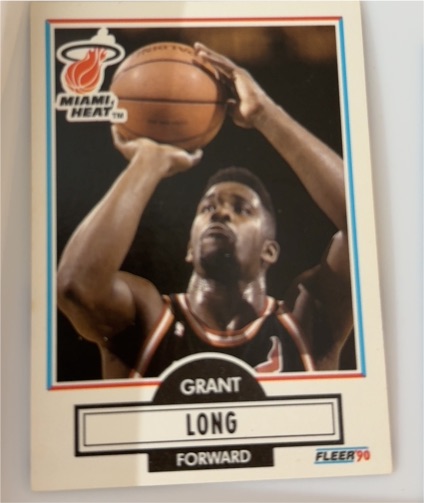 1990 Fleer #unknown Grant Long — front