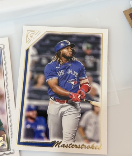 2022 Topps Gallery Masterstrokes #MG-1 Vladimir Guerrero Jr. — front