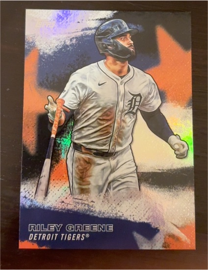 2022 Topps Riley Greene — front