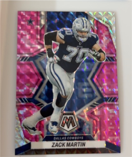 2020 Panini Mosaic #70 Zack Martin — front