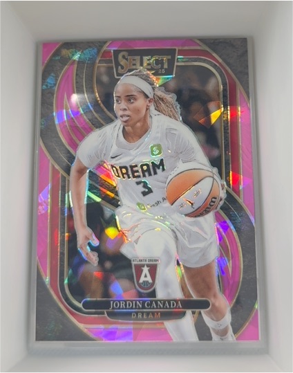 2021 Panini Select WNBA #25 Jordin Canada — front