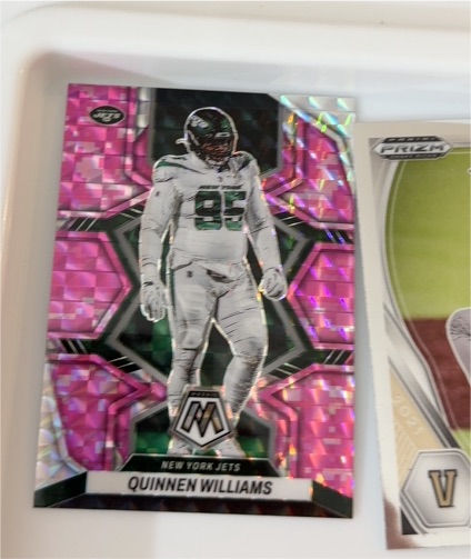 2020 Panini Mosaic #M Quinnen Williams — front