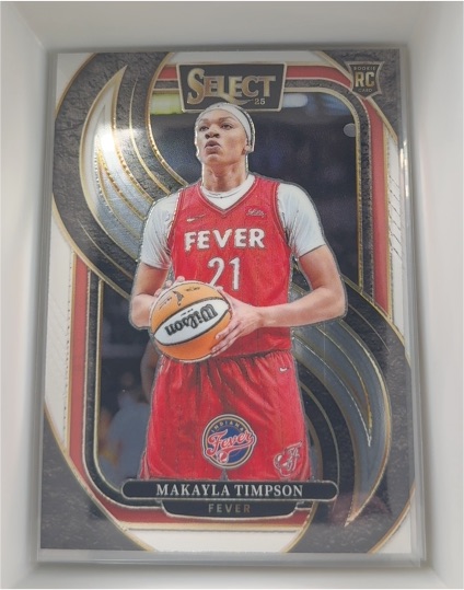 2021 Panini Select #25 Makayla Timpson — front