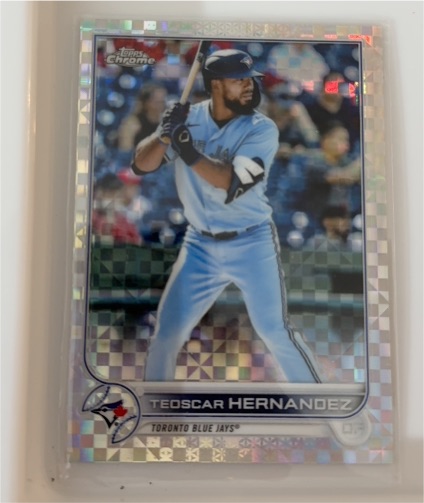 2020 Topps Chrome #TH-1 Teoscar Hernandez — front
