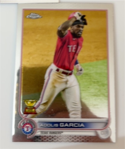 2022 Topps Update #US-1 Adolis Garcia — front