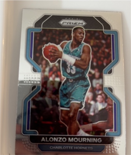 2019 Panini Prizm #35 Alonzo Mourning — front
