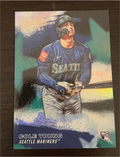 2023 Topps Series 1 #102 Cole Young — front