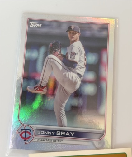 2022 Topps #123 Sonny Gray — front