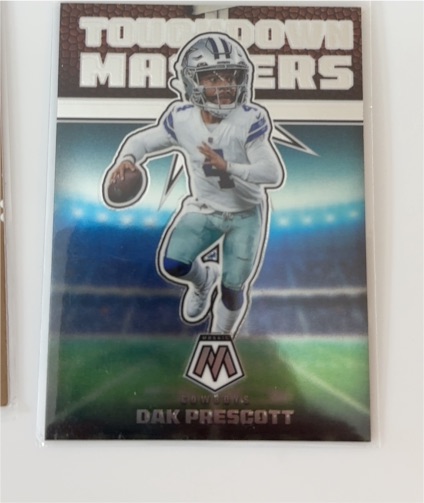 2020 Panini Mosaic Touchdown Masters #TD-3 Dak Prescott — front